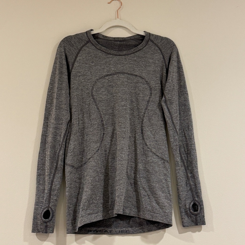 Lulu Lemon Swiftly Tech Long Sleeve Waist Length